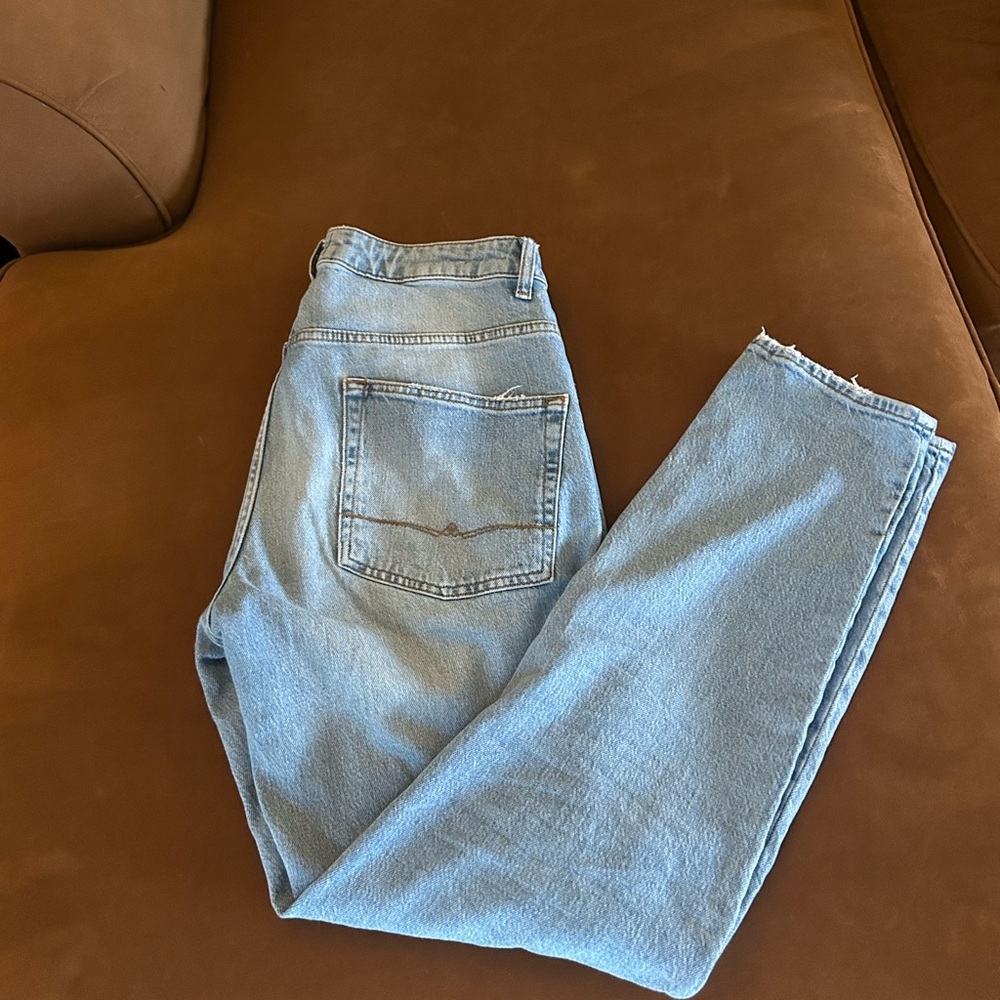 ASOS Light Blue Straight Leg Jeans